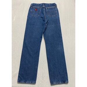 Vintage Wrangler Riggs Workwear Jeans‎ Mens 34×36 Straight Heavy Fabric of USA